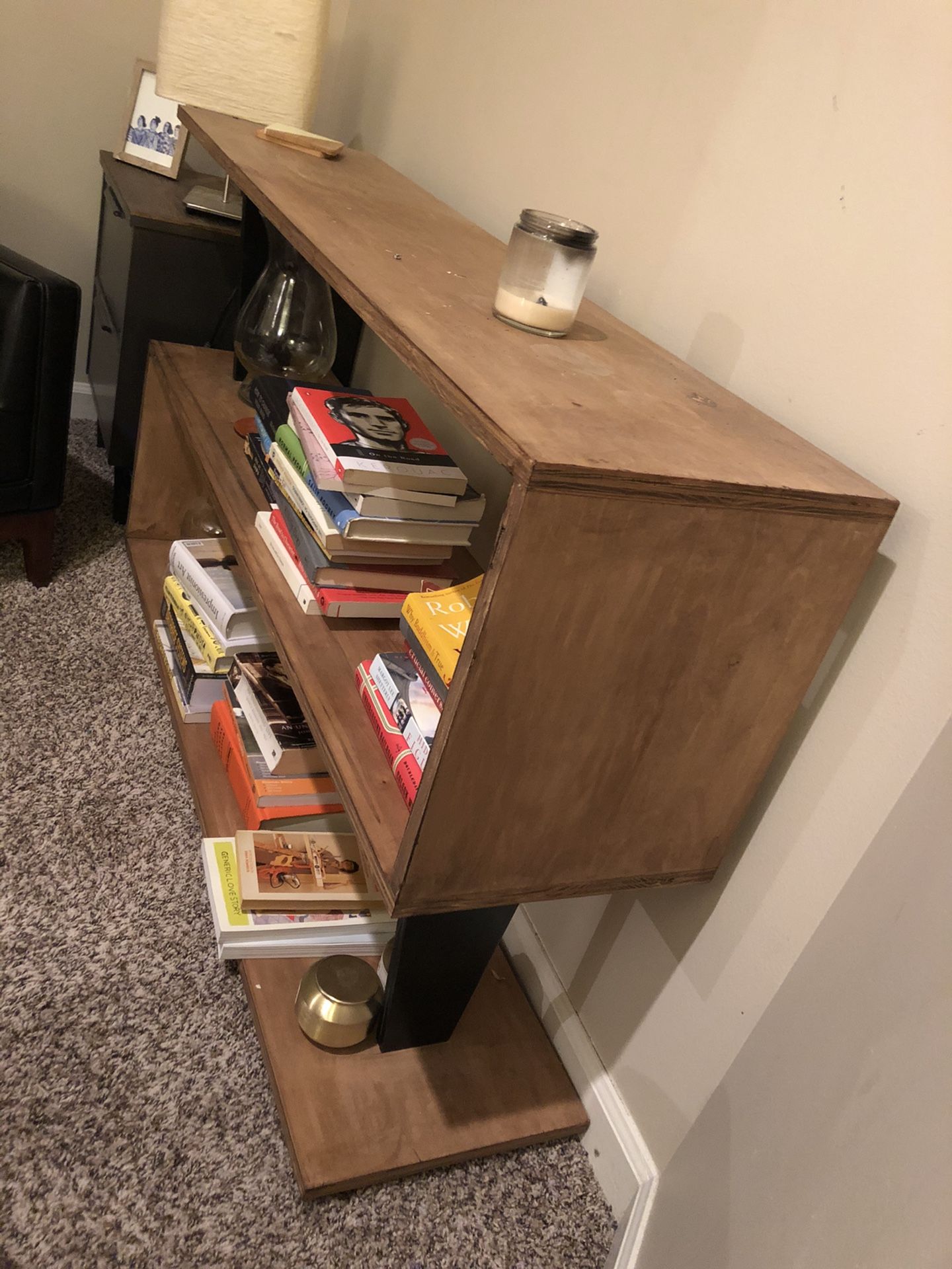 Wooden s bookshelf