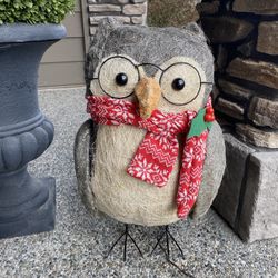 Wondershop At Target Lit Owl Decoration