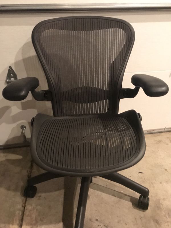 Herman Miller Aeron Fully Loaded Lead Color For Sale In San Jose Ca Offerup