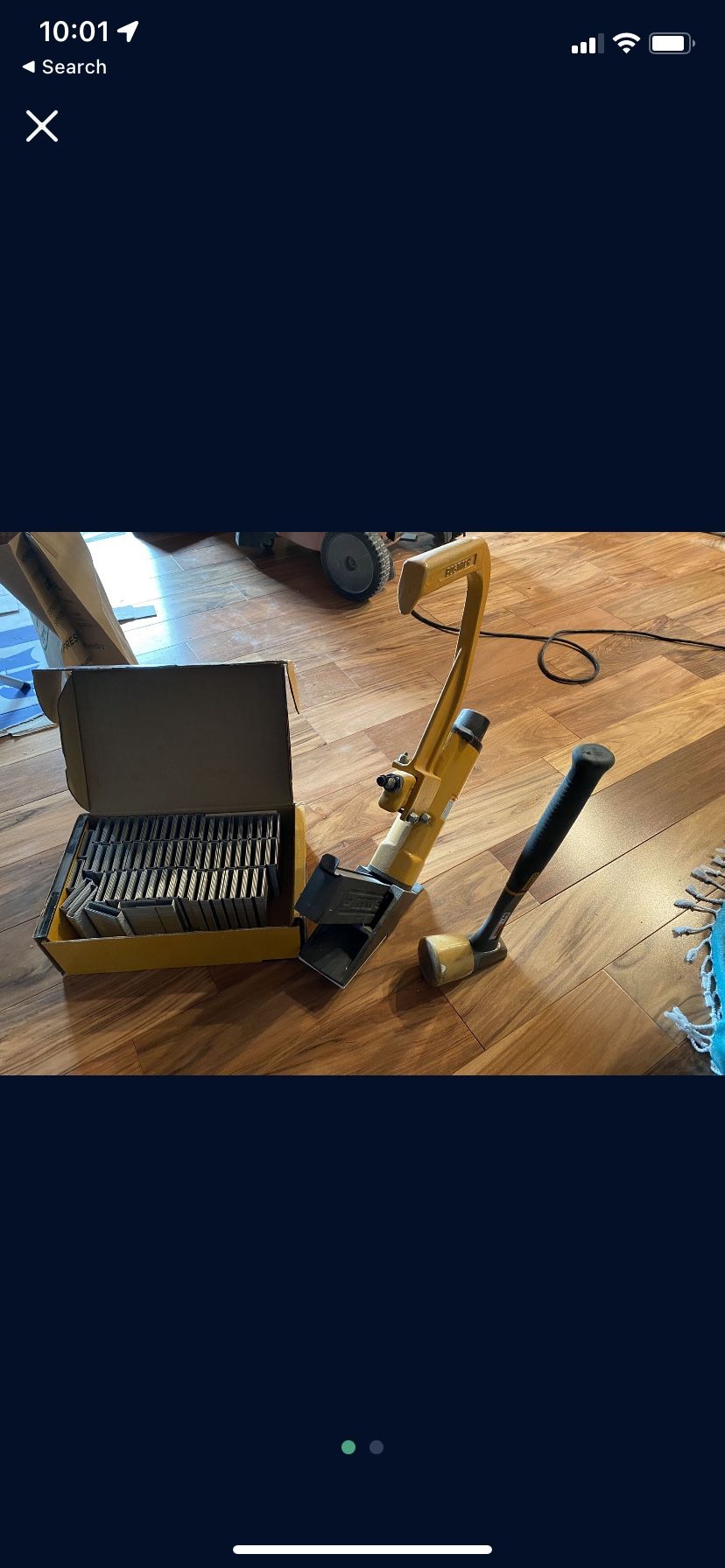 Bostitch Flooring Stapler