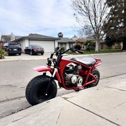 coleman b200r with torque converter and stage 2 carb 40mph