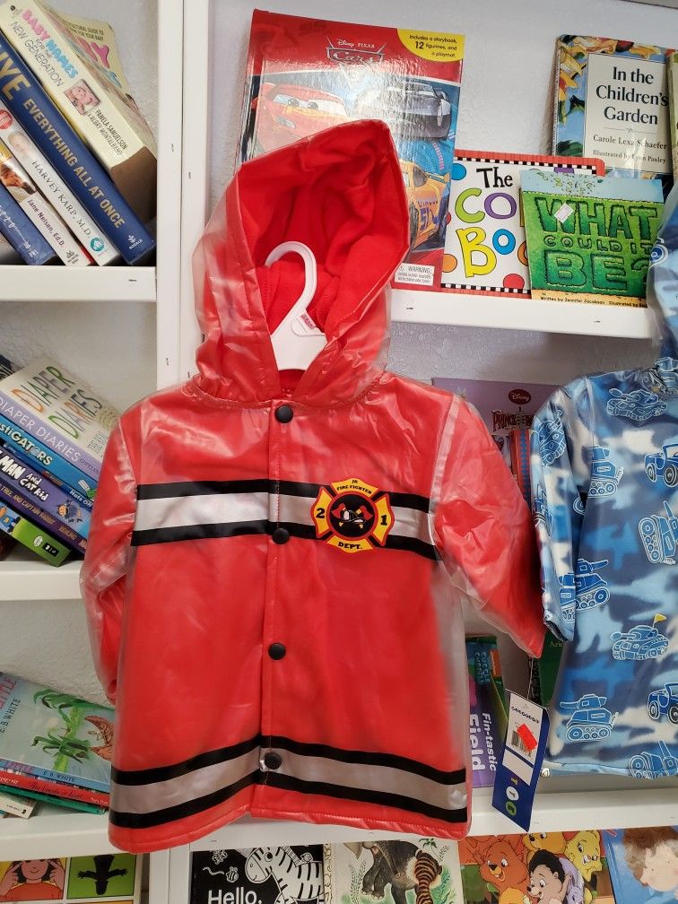 New Rain Jacket Size 12m, 18m, & 24m