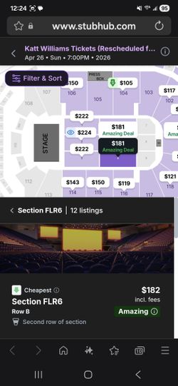 Katt Williams Tickets FL 6 Seats 7-8
