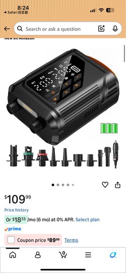Electric Paddle Board Pump