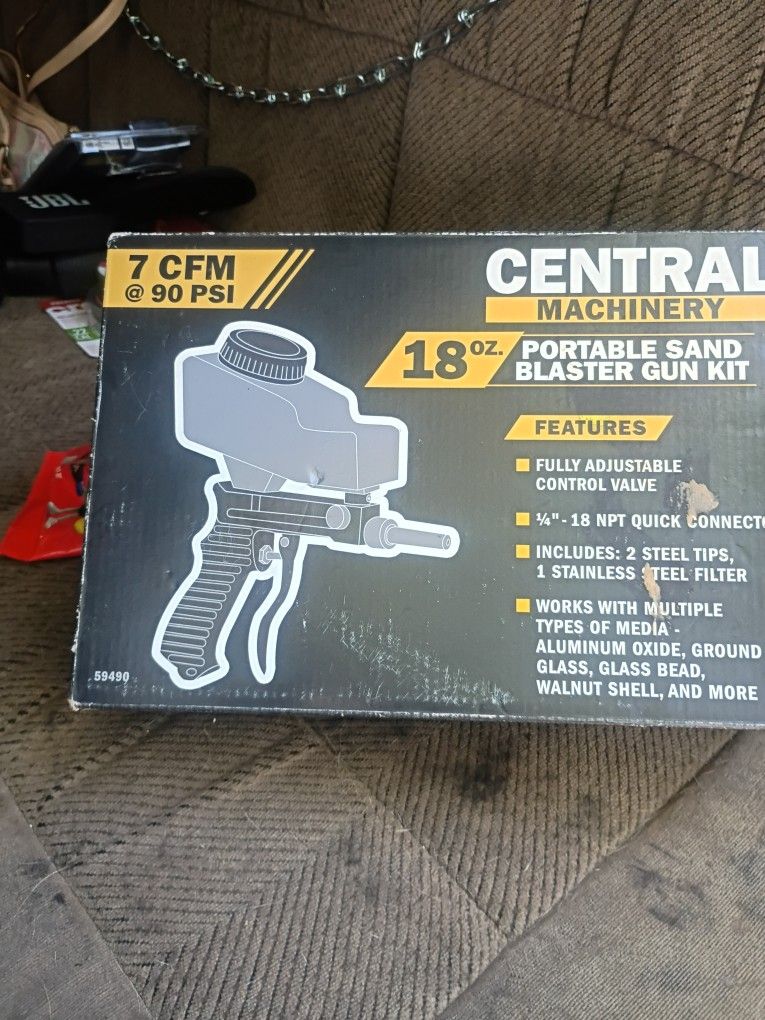 18oz Portable Sand Blaster Kit