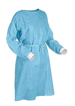 Durable Touch Dental Premium Disposable Protective Isolation Gowns With Knit Cuff 100 Pcs