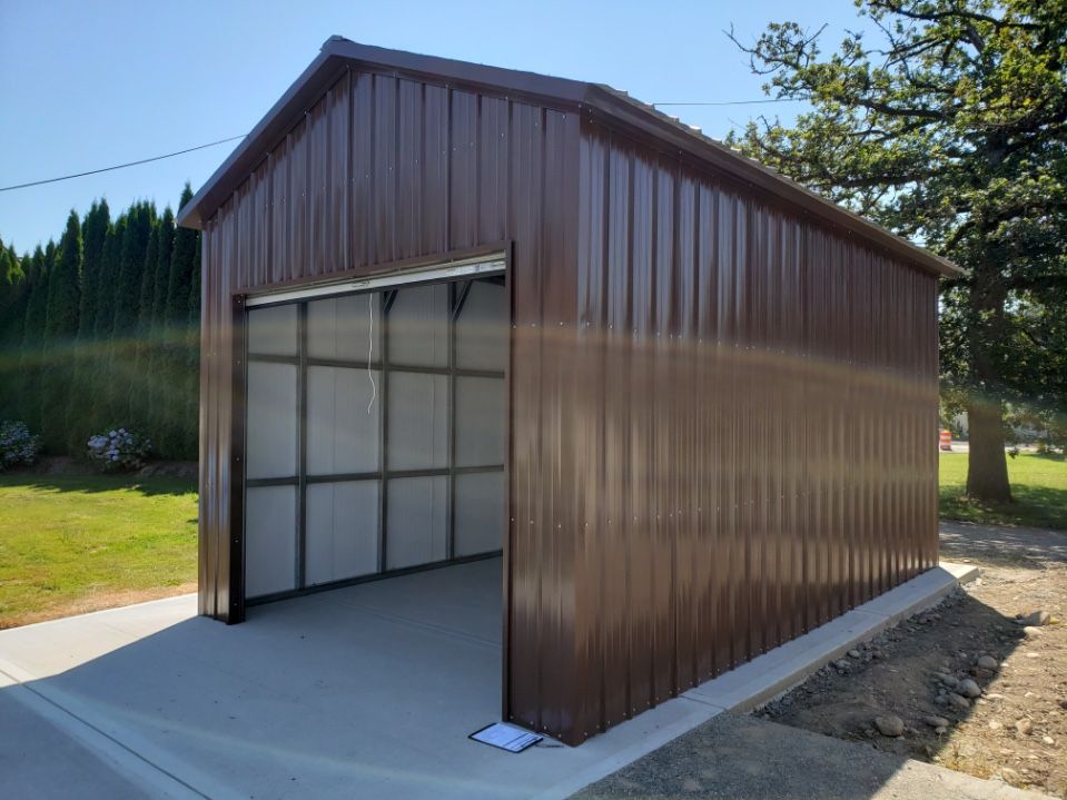 Steel Garage Shop Storage Shed