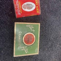 Vintage Tobacco tins Lucky Strike Flat Fifties Tin Prince Albert Tin