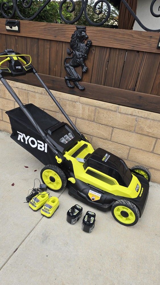 Ryobi 18v Self Propelled Lawn Mower