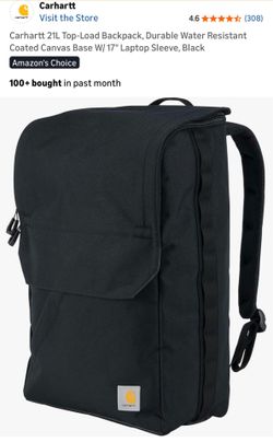 Carhartt 21L Top-Load Backpack Black