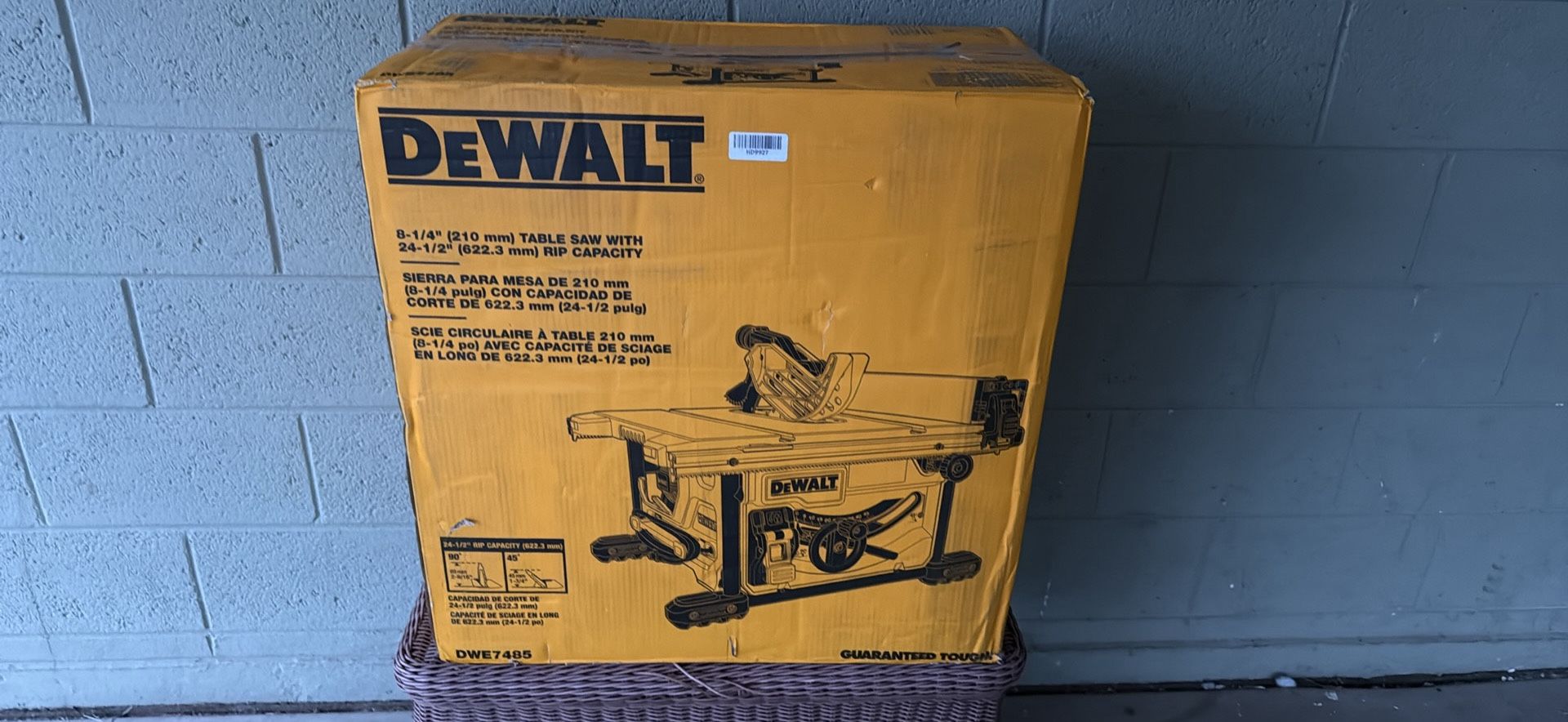 DeWalt Table Saw