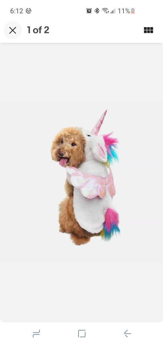 Unicorn Pet Costume 