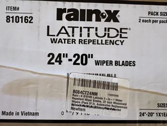 Brand New Set Of Rain X Wiper Blades 