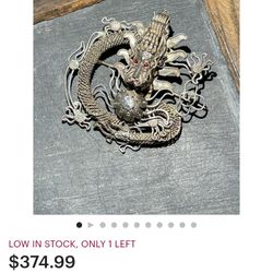 Silver Filigree Brooch
