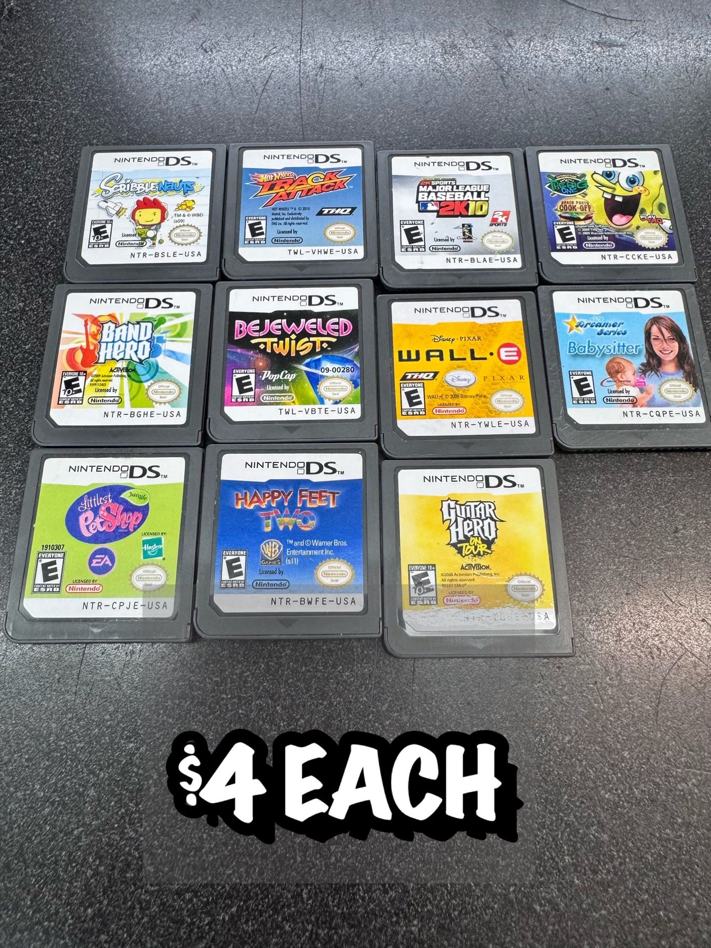 Nintendo DS Games