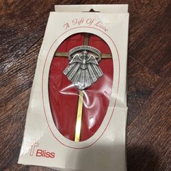 Vintage Confirmation Wall Cross – Bliss, A Gift of Love (New in Box)