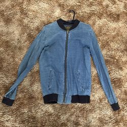 Denim Bomber Jacket