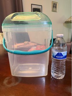 Thick Plastic Container -$10