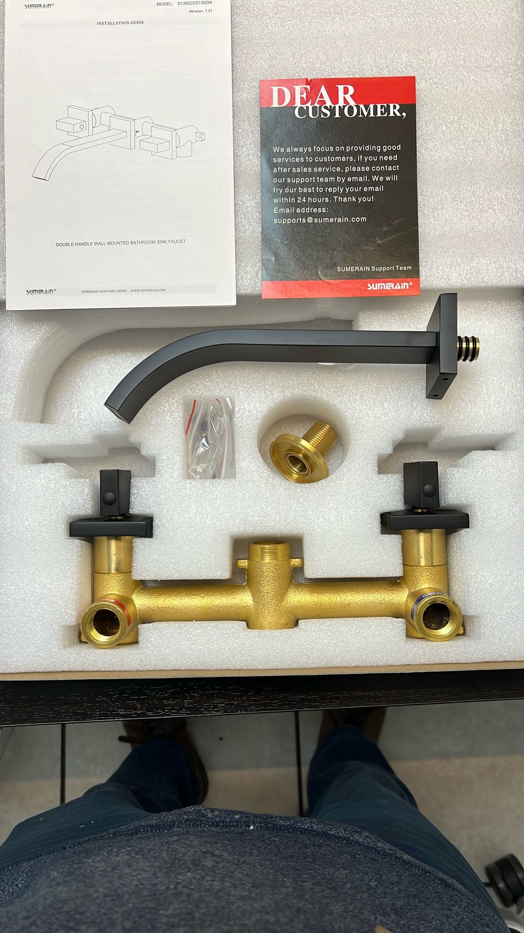 Wall Bathroom Faucet