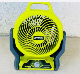 Ryobi PCL811B ONE+ 18V Cordless Hybrid WHISPER SERIES 7-1/2" Fan New