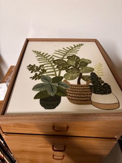 Plant type of art Able to hang on a wall for Decoration