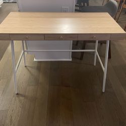 IKEA Desk (has A Bamboo Look To It)