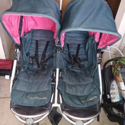 Girls Double Stroller 