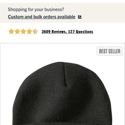 Carhartt Cuffed Beanie New 
