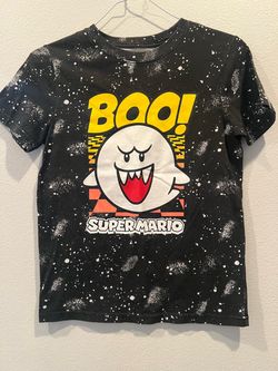 Kids Mario Boo shirt