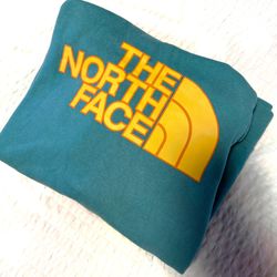 THE NORTH FACE TURQUOISE XL WOMENS HOODIE