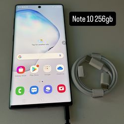 Samsung Note 10 256gb. Like New And Unlocked!