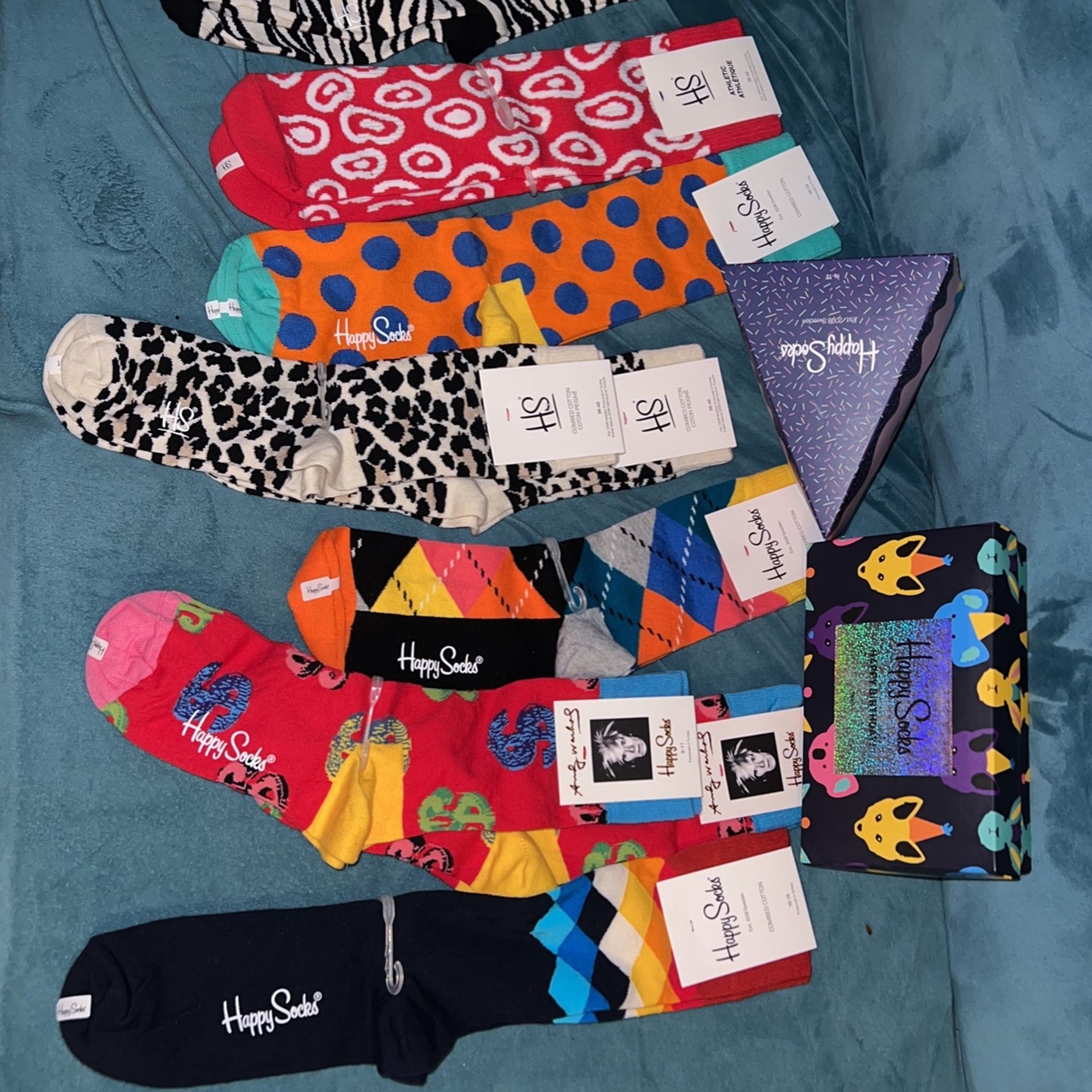 Happy Socks Hypebeast Men Women Sizes 12 $75