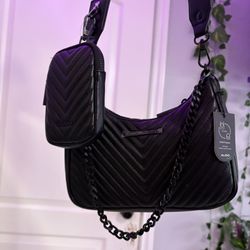 ALDO Black Side Bag 