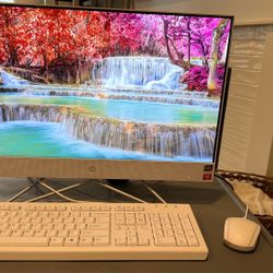HP All In One Desktop Computer (24” Display)