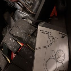 Assorted items to repair bicycle  pump too