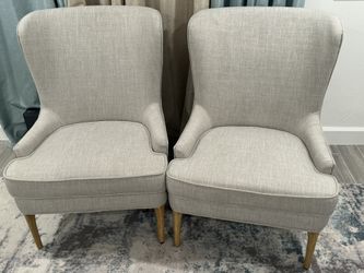 Wingback chairs