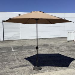 11 Feet Outdoor Patio Umbrella   Market Umbrella With Tilt ..( No Base) Tan