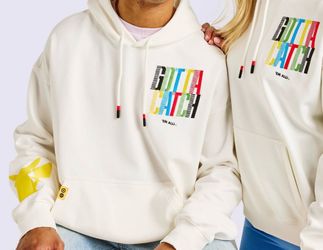 Pokemon x Target White Pikachu Hoodies