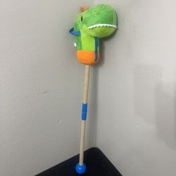 Battat Dino Pal Hobby Horse with Realistic Sounds Stick Horse