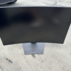 32 Inch Dell 1440p Curved Gaming Monitor 144hz 