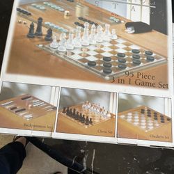 3 In 1 Chess Game Board 