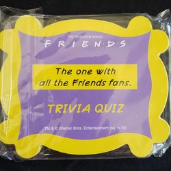 Friends Tv Show Trivia Quiz