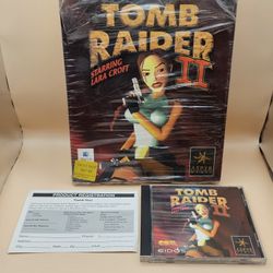 Tomb Raider II Gold Starring Lara Croft (Mac OS) Big Box W Registration Card