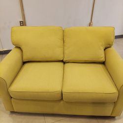 Yellow Love Seat