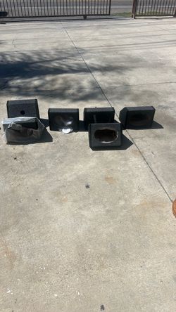 Speaker boxes each $30