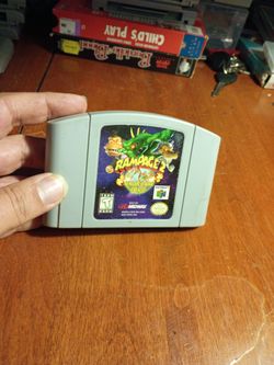 Nintendo 64 rampage 2 universal tour authentic $30 pick up in Glendale