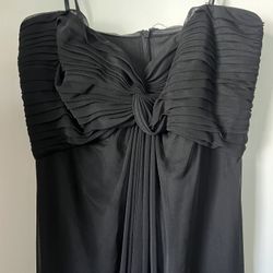 Long Black Cocktail Dress