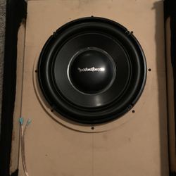 Rockford Fosgate 12 In T1 Subwoofer 