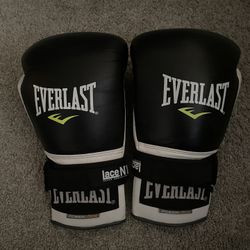 Everlast Powerlock Laced Boxing Gloves