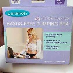 Brand New Out Of Box Hands Free Pumping Bra 